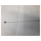 Sterling Silver 925 Necklace and Star Charm! Both