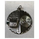 925 Sterling Silver Las Vegas Charm!  Beautiful Em