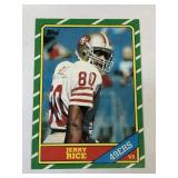 Jerry Rice Rookie Card