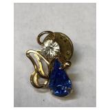 Angel Pin With Gemstones