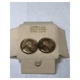 Vintage Penny Earring! Handmade with actual pennie