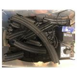 Box lot of HO Scale Train track & Accessories