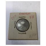 1918 Canada 25 Cent Coin