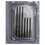 US Flag 1 Ounce Silver Bar