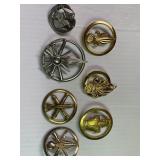 Vintage Lot of International Military Pins