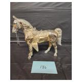 Brass horse - 12' long x 10' tall