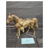 Brass horse - 12' long x 10' tall