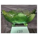 Indiana glass avacado embossed bowl