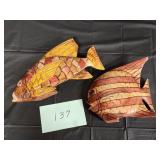 Wooden fish decor Wooden fish decor