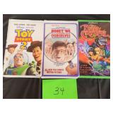 Vhs movies- 3 Vhs movies- 3