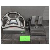 Mad Catz - steering wheel and pedals Mad Catz - steering wheel and pedals