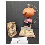 Music boxes - Horse at Piano / Flying car - work Music boxes - Horse at Piano / Flying car - work