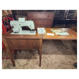 Sears Kenmore sewing machine in cabinet Sears Kenmore sewing machine in cabinet