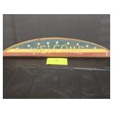 Wooden welcome sign - 30' Wooden welcome sign - 30'