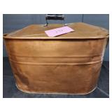 Copper container - 28 long 14 wide 13 deep Copper container - 28 long 14 wide 13 deep