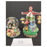 Music box and music globe -work Music box and music globe -work