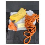 Ropes and bag Ropes and bag