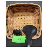 Basket/ bike seat Basket/ bike seat