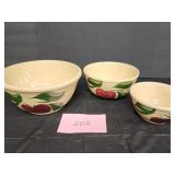Watt ovenware bowls - 3 piece set Watt ovenware bowls - 3 piece set