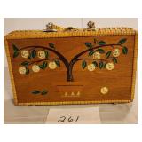 Vintage bamboo purse