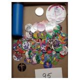 100 Pogs with Slammer and Tube