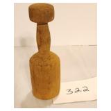 Wooden masher