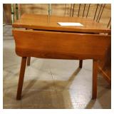 Small dropside table - 19x13x18 with sides down