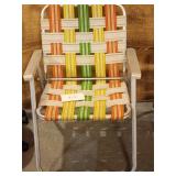 Webbed strap folding chair - child