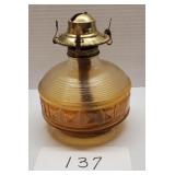 Vintage glass lamp