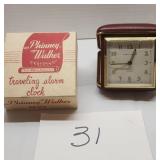 Phinney- Walker traveling alarm clock