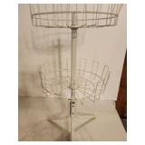 2 tier spinning rack