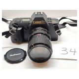 Canon T70 35mm camera  w/ lens