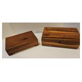 Wood chest, 2