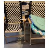 Pair of folding chairs