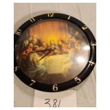 Last supper clock