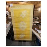 Outdoor vinyl rug