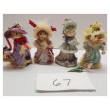 Cat figurines - 4