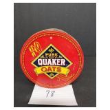 Vintage Quaker Oats tin