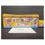 Vintage Alphabet books bus