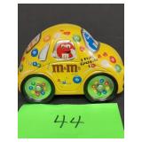 M&Ms car tin container