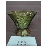 Vintage Indiana glass candy dish