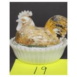Hen on a nest - 6'