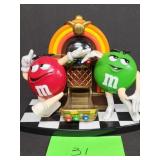 M&M jukebox toy