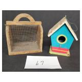 Birdhouse, hamster cage