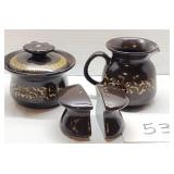 Francescan sugar creamer S&P Francescan sugar creamer S&P