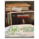 Crate of albums Crate of albums