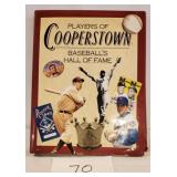 Players of Cooperstown Hall of Fame Book Players of Cooperstown Hall of Fame Book