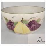 10' Ceramic fruit bowl 10' Ceramic fruit bowl
