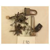 Old locks and keys Old locks and keys
