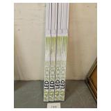 43' led shop lite lot of 4 43' led shop lite lot of 4